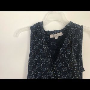 Loft patterned  dress shirt